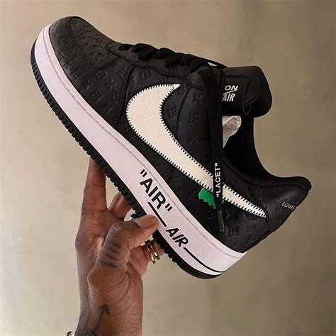 Louis Vuitton Off White Nike Air Force 1 Release Info SneakerNews