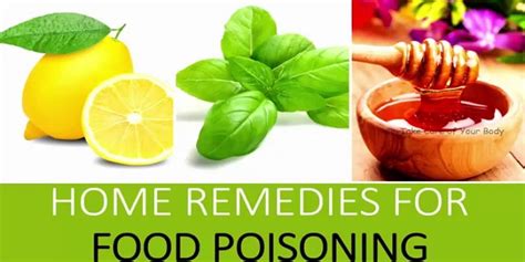 Effective Remedies to Treat Food Poisoning