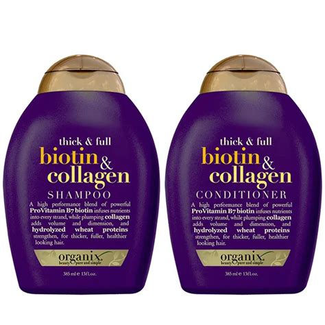 Ogx Keratin Oil Shampooandconditioner Biotinand Collagen13 Oz Organix Professional Hair Treatment