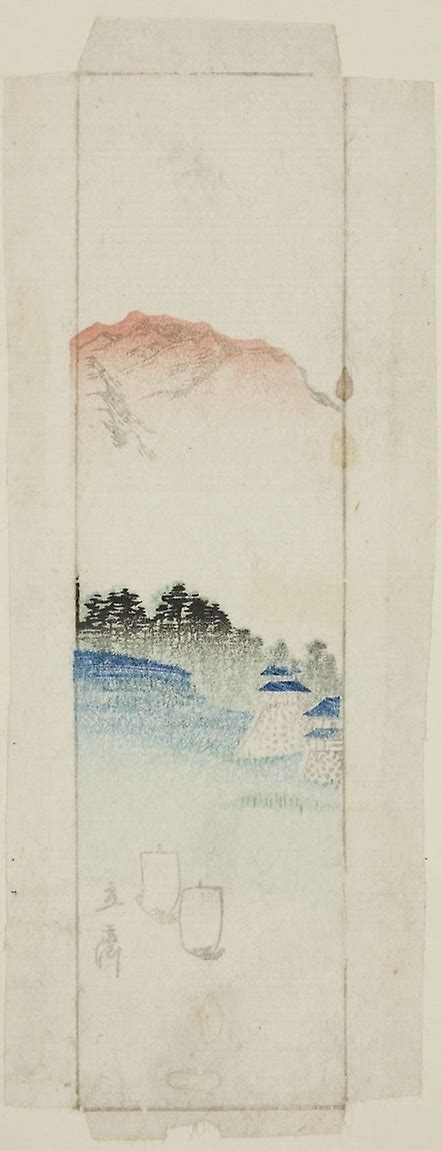 Aic Asian Art On Twitter Utagawa Hiroshige Envelope With