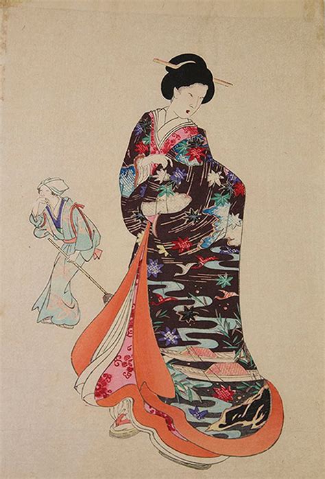 Japanese Woodblock Prints Geisha