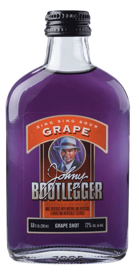 Johny Bootlegger Sing Sing Sour Grape 12/6.8 oz bottles - Beverages2u