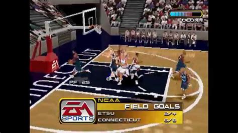 NCAA March Madness 2000 PS1 60fps YouTube