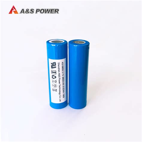 Rechargeable Li Ion Battery Cylindrical 18650 3 7V 2600mAh Lithium Ion