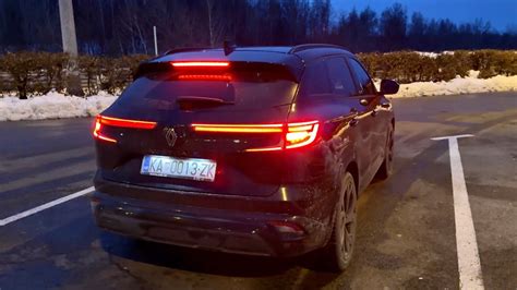 Renault Austral At Night Crazy Led Lights Ambient Lighting