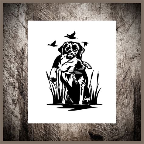 Duck Hunting With Dog Decal - Etsy