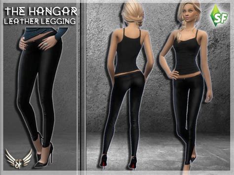 SimFabulous The Hangar Leather Legging In 2024