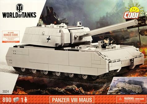 COBI Czołg Maus Panzer VIII World of Tanks 3024 8557220147