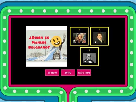 Manuel Belgrano Gameshow Quiz