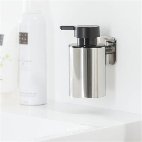 Tiger Colar Soap Dispenser Polished Stainless Steel