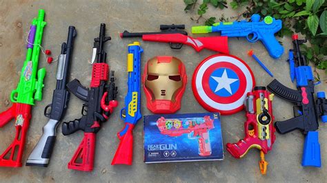 Mencari Tembak Tembakan Ak Spiderman Gun Blaster Gun Nerf Gun