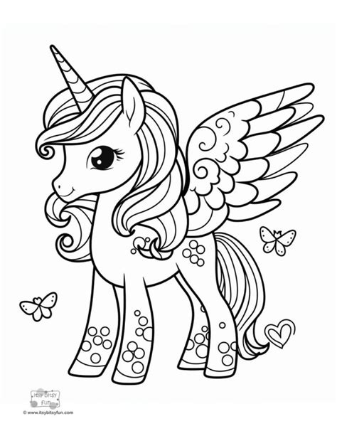 Free Printable Unicorn Coloring Pages Coloring Pages Unicorn