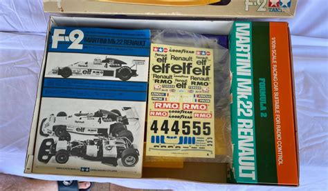 Tamiya Martini Mk22brenault F2 1977 1979 Vintage Kit