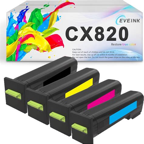 Eveink Cx820 Toner Cartridge Compatible With Lexmark