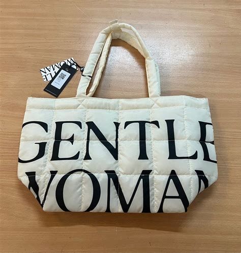 Authentic Gentle Woman Puffer Tote Bag On Carousell