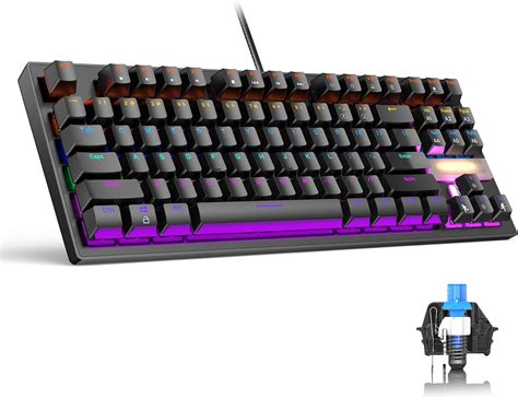 Amazon Anivia Teclado Mec Nico Para Juegos De Teclas Peque O