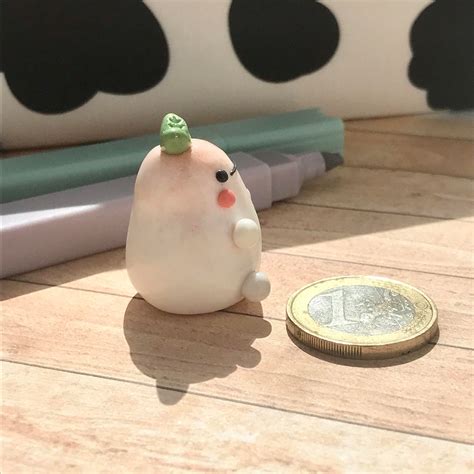 Handmade Polymer Clay Sprout Desk Friend Sculpture Polymer Etsy UK