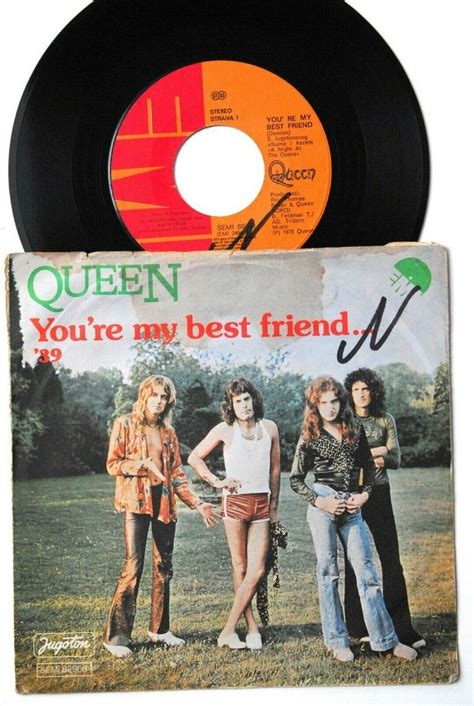 Queen Youre My Best Friend 39 1975 Rare Exyugo 7“ps Ebay