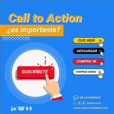 Call To Action Es Importante Altacom Digital