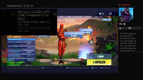 Fortnite Erster Livestream Season8 Youtube