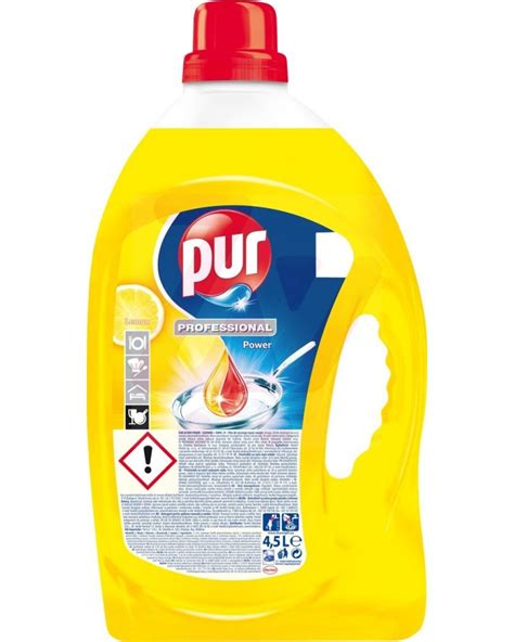 Pur professional lemon płyn do naczyń 4 5l Chemarkutno