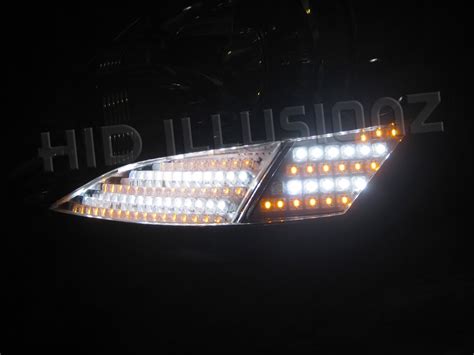 HID ILLUSIONZ Lexus LS430 Custom LED Dual LS460 Quad Setup HID