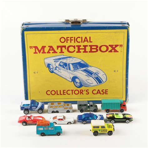 1966 Lesney "Matchbox" Collector's Case with Die-Cast Cars | EBTH