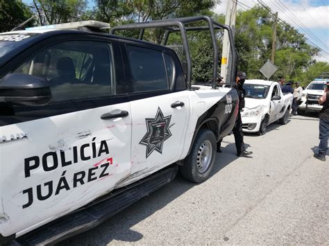 Choca Contra Patrulla Y Camioneta Tras Persecución En Cadereyta