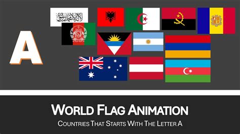 120 Fps World Flag Animation A Youtube