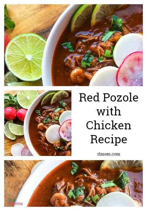 Red Pozole With Chicken Recipe Real Momma