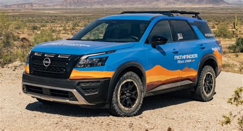 Nissan Pathfinder Rock Creek Enters The Rebelle Rally With Contrasting