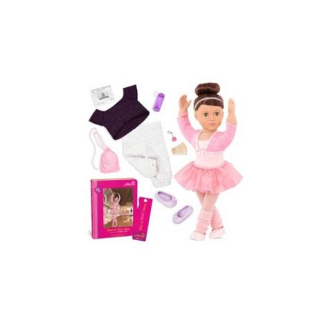 Our Generation Deluxe Doll W Book Sydney Lee 18inch Brunette Toyzone