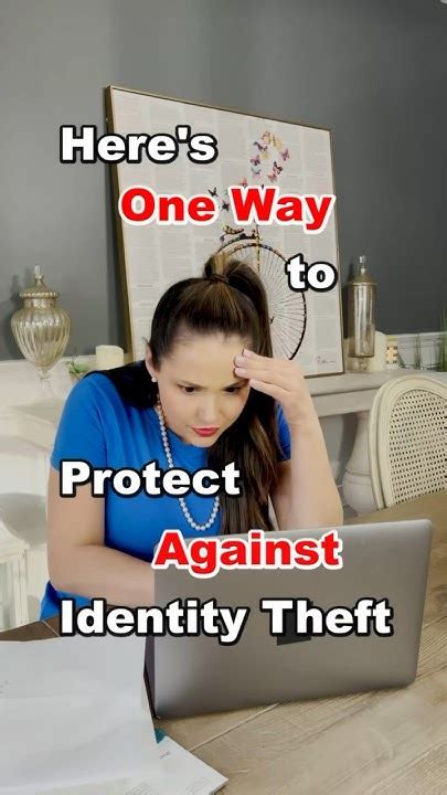 One Way To Protect Against Identity Theft Youtube