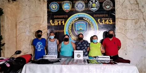 Desarticulan Una Banda Dedicada A La Venta De Droga En Comayagua