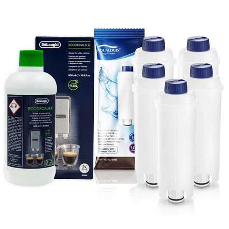 5x FILTR WODY DeLonghi ODKAMIENIACZ 500ml ZESTAW Sklep Opinie