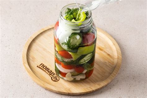 Маринованное овощное ассорти - пошаговый рецепт с фото на Повар.ру
