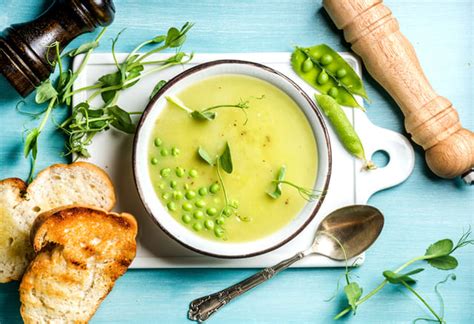 Recette Soupe De Petits Pois Sans Lactose SociaLyme