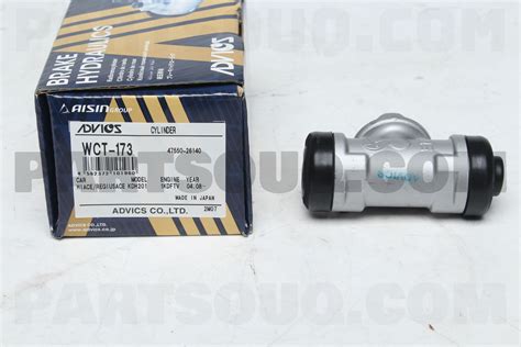 Brake Wheel Cylinder To Hiace Advics Wct