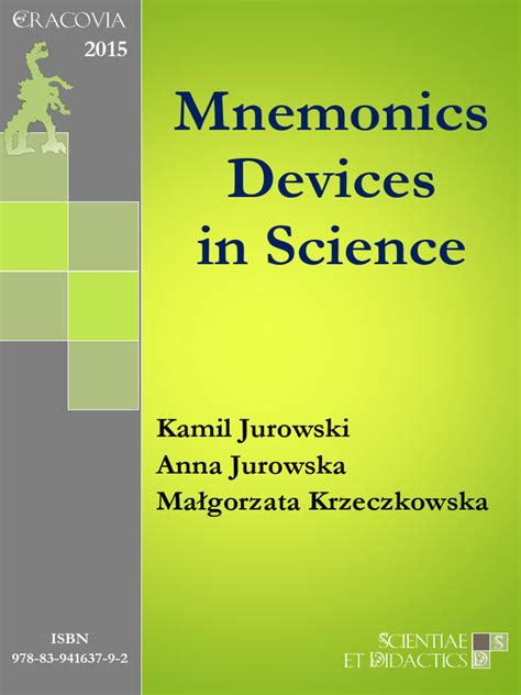 Mnemonic Devices In Mathematics Biology Chemistry Physics