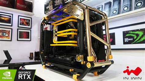 Custom Pc Build Amber In Win D Frame Gold Gaming Gaming Pc