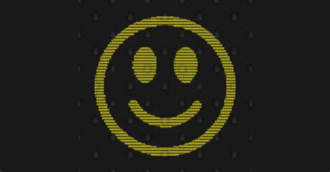 Smiley Face All ASCII - Smiley Face - Pillow | TeePublic