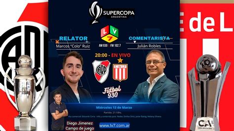 VIVO Supercopa Argentina 2024 Estudiantes La Plata Vs River Plate