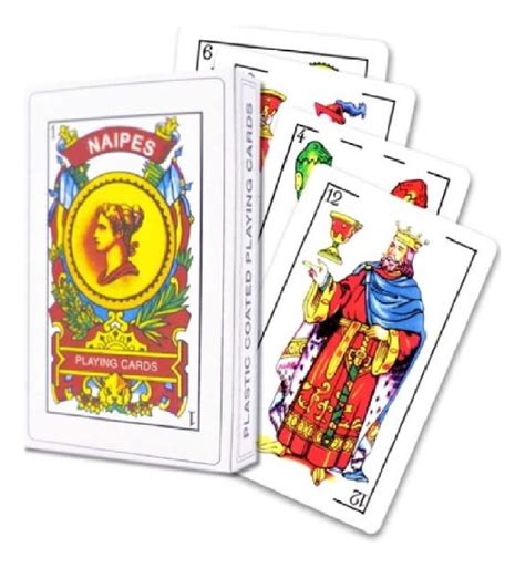 Juego De Cartas Mazo X 50 Naipes Españoles Plastificadas NEASTORE BOEDO