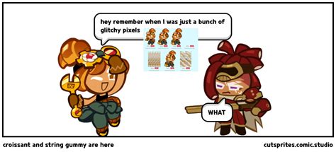 Croissant And String Gummy Are Here Comic Studio