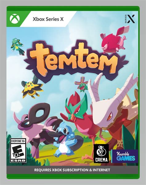 Temtem Xbox Series X Humble Games Physical Game Best