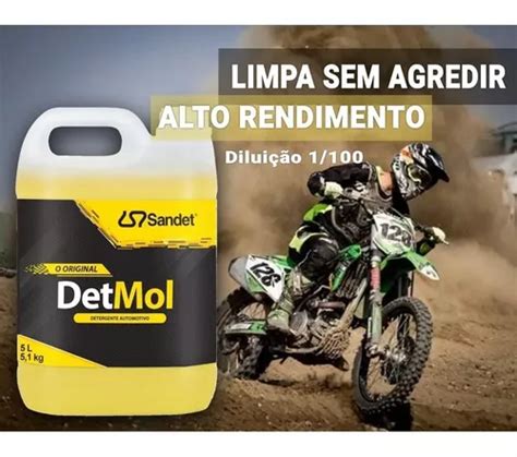 Shampoo Lava Moto Cross Trilha Det Mol Concentrado L Sandet Mercadolivre