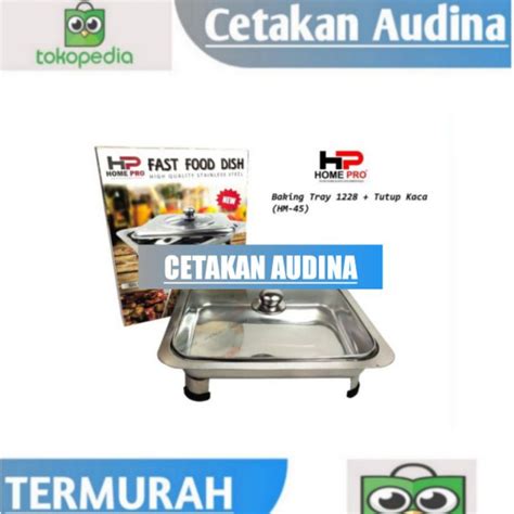 Jual Hp Fast Food Dish Baking Tray Tutup Kaca Tempat Prasmanan Tempat