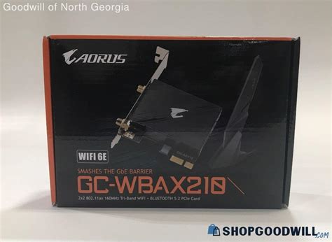 Aorus Wifi E Bluetooth Pcie Card Gc Wbax Sealed Nib