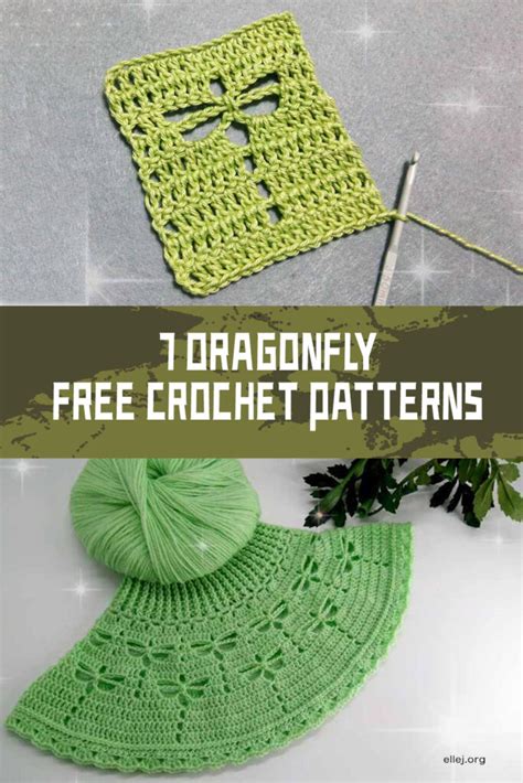 Dragonfly FREE Crochet Patterns IGOODideas