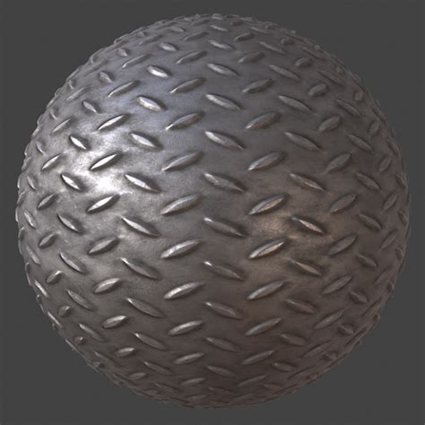 Steel Plate 1 Pbr Material Free Pbr Materials